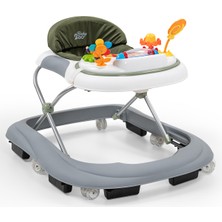 Allians Yeşil Lüks Yürüteç, Güvenli ve Konforlu Bebek Yürüyüşü Için Tasarlandı