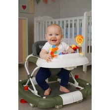 Allians Renkli Sallanabilen Eğitici Oyuncak ve Müzikli Yürüteç Haki