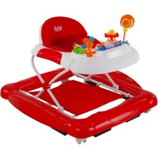 Allians Kırmızı Beyaz Sallayıcı Yürüteç, Güçlü ve Eğlenceli Aktivite Için