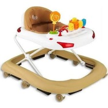 Allians Konforlu ve Şık Kahverengi Yürüteç, Güvenle Kullanıma Uygun