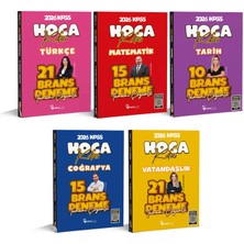 Hoca Kafası Yayınları 2026 Kpss Türkçe 21 Li- Matematik 15 Li- Coğrafya 15 Li-Tarih 10 Lu-Vatandaşlık 21 Li Tamamı Çözümlü Branş Deneme 5 Li Set