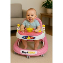 Allians Renkli Işıklı Müzikli 10 Tekerlekli Yürüteç, Gelişim Destekli Eğitici