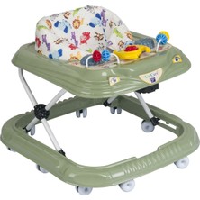 Allians Yeşil Oyuncaklı 3 Kademeli Örümcek Bebek Yürüteci Koltuklu