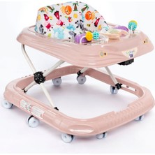 Allians Renkli Işıklı Müzikli 3 Kademeli Örümcek Bebek Yürüteci