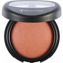 Flormar 050 Peachy Bronze Renkli Baked Blush-On Yoğun Pigmentli Işıltılı Allık