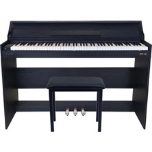 Jwin Sapphire SDP-145 Çekiç Aksiyonlu 88 Tuşlu Dijital Piyano + Tabure - Siyah