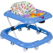 Allians Yumuşak Balıklı Yürüteç, 3 Kademe, Oyuncaklı, 10 Tekerlekli Bebek Yürüme Arkadaşı