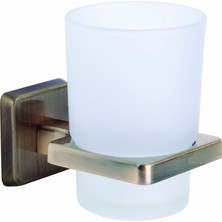 Özbience Antik Gold Pirinç Etejerli Eskitme Diş Fırçalık