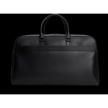 Tommy Hilfiger Erkek Siyah Tommy Hilfiger Th Corp Duffle, Bds Siyah Erkek Çanta