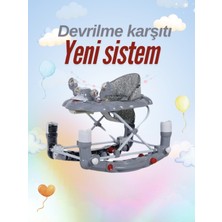 Allians Renkli ve Müzikli Kiddy Yürüteç, Eğlenceli Bebek Aktivite Oyuncağı