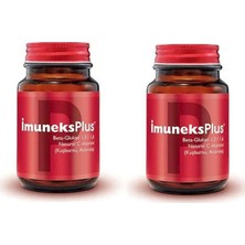 Imuneks Plus 30 Kapsül x 2 Vitamin ve Mineral İçerikli Gıda Takviyesi Aromasız
