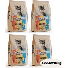 Mamavita Tavuk Etli Yavru Kedi Kuru Maması 10 kg (4x2.5)