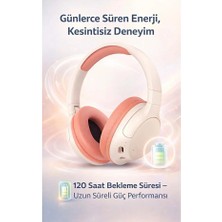 FaroxTech Bluetooth 5.3 Kablosuz Kulak Üstü Kulaklık - Katlanabilir Şık Tasarım, Super Bass & Mikrofonlu