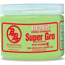 Bronner Bros Super Gro Extra Lite Vitamin E Saç Bakım Kremi 170GR
