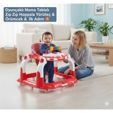 Allians Renkli Kornalı Oyuncaklı Mama ve Ilk Adım Zıp Zıp Hoppala