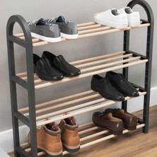 Sinbo STO-6710 Masif Ahşap Ayakkabılık 4 Raflı Şık Görünüm ve Geniş Kapasite