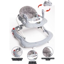 Allians Katlanabilir 8 Tekerlekli Oyuncaklı Yürüteç, Güvenli ve Eğlenceli Kullanım