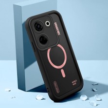 HONTINGA Tecno Camon 20 Pro 4g ile Uyumlu Kılıfı Düşüme Önleyici Basitlik Anti Düşme Kamera Korumali Şirin Streetwear Siyah Desen Yumuşak Silikon Telefon Kılıfı Kadın ve Erkek Için Uygundur K2-0466