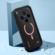 HONTINGA Vivo X300 ile Uyumlu Kılıfı Düşüme Önleyici Basitlik Anti Düşme Kamera Korumali Şirin Streetwear Siyah Desen Yumuşak Silikon Telefon Kılıfı Kadın ve Erkek Için Uygundur K2-0466