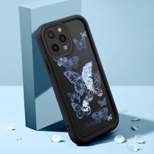 HONTINGA iPhone 15 Pro Max ile Uyumlu Kılıfı Düşüme Önleyici Basitlik Anti Düşme Kamera Korumali Şirin Streetwear Kelebek Desen Yumuşak Silikon Telefon Kılıfı Kadın ve Erkek Için Uygundur K2-0468