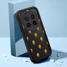 HONTINGA Vivo X200 Pro ile Uyumlu Kılıfı Düşüme Önleyici Basitlik Anti Düşme Kamera Korumali Şirin Streetwear Sevimli Desen Yumuşak Silikon Telefon Kılıfı Kadın ve Erkek Için Uygundur K2-0469