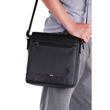 U.S. Polo Assn. PLEVR8425 Çapraz Askılı Erkek Çantası Siyah