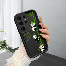 HONTINGA Samsung Galaxy S24 Ultra ile Uyumlu Kılıfı Düşüme Önleyici Basitlik Anti Düşme Kamera Korumali Şirin Streetwear Spider Desen Yumuşak Silikon Telefon Kılıfı Kadın ve Erkek Için Uygundur K2-0471