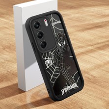 HONTINGA Tecno Camon 40 ile Uyumlu Kılıfı Düşüme Önleyici Basitlik Anti Düşme Kamera Korumali Şirin Streetwear Spider Desen Yumuşak Silikon Telefon Kılıfı Kadın ve Erkek Için Uygundur K2-0471