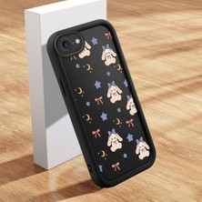 HONTINGA iPhone 8 ile Uyumlu Kılıfı Düşüme Önleyici Basitlik Anti Düşme Kamera Korumali Şirin Streetwear Sevimli Desen Yumuşak Silikon Telefon Kılıfı Kadın ve Erkek Için Uygundur K2-0469