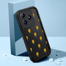 HONTINGA Realme C63 ile Uyumlu Kılıfı Düşüme Önleyici Basitlik Anti Düşme Kamera Korumali Şirin Streetwear Sevimli Desen Yumuşak Silikon Telefon Kılıfı Kadın ve Erkek Için Uygundur K2-0469