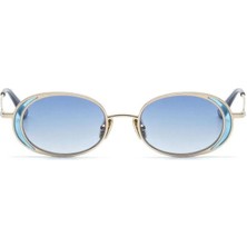 Kilian Ellisse C4 50 Kadın Oval Gri Metal Güneş Gözlüğü
