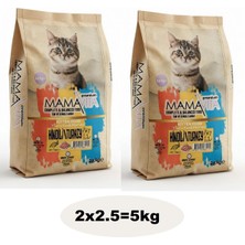 Mamavita Hindi Etli Yavru Kedi Kuru Maması 5kg (2x2.5)
