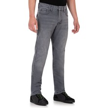 The Biker Jeans Urbanizer Grey Korumalı Motosiklet Kot Pantolonu Erkek