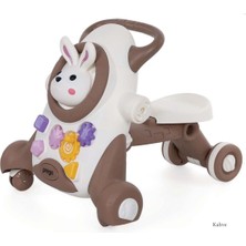 Allians Ilk Arabam Eğitici Bluetooth Müzikli Çocuk Bisikleti ve Scooter Seti