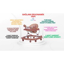 Allians Üç Kademe Müzikli Mama Tablalı Çıngıraklı Yürüteç Bebeğinize Özel