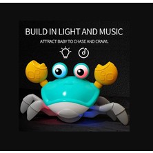 Allians Işıklı ve Müzikli Yürüteç, USB Şarjlı, Eğlenceli Yengeç Tasarımı