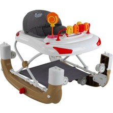 Allians Renkli Bebek Sallanan Atlı Yürüteç ve Karınca Deseni