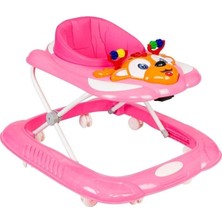 Allians Renkli 3 Kademeli Müzikli Yürüteç, Oyuncaklı ve Sabitleyicili, Çocuklar Için