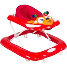 Allians 3 Kademeli Müzikli Oyuncaklı Yürüteç, Renkli ve Güvenli Dido Sabitleyicili