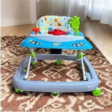 Allians Çocuklar Için 8 Tekerlekli Direksiyonlu Şıngırdaklı Yürüteç