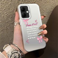 HONTINGA Infinix Smart 10 ile Uyumlu Kılıfı Silikon Kenar Sert Arka Düşüme Önleyici Basitlik Anti Düşme Kamera Korumali Fiyonk Desen Telefon Kılıfı Kadın ve Erkek Için Uygundur K1-0865