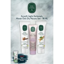 Eyüp Sabri Tuncer 3'lü Karanfil, Karbonat, Misvak 90 ml Diş Macunu, Rosie