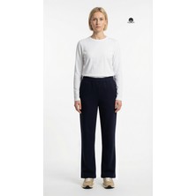 Cottonland Kadın Melıss Ince Iki Iplik Normal Bel Lastikli Bol Paça Sweat Pantolon