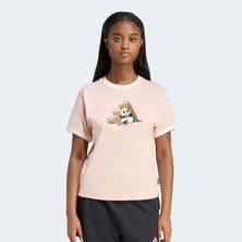 Adidas Panda Chill Graphic Kadın Pembe Tişört (KB7213)