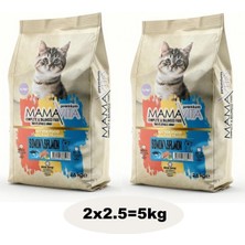 Mamavita Somonlu Yavru Kedi Kuru Maması 5 kg (2x2.5)