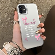 HONTINGA iPhone 12 Mini ile Uyumlu Kılıfı Silikon Kenar Sert Arka Düşüme Önleyici Basitlik Anti Düşme Kamera Korumali Fiyonk Desen Telefon Kılıfı Kadın ve Erkek Için Uygundur K1-0865