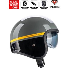 Yohe 880 Retro Motor Kaskı (Ece-22.06)