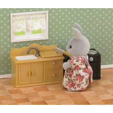Sylvanian Families Mutfak Seti 18 Parça Aksesuar Eğlenceli Oyunlar için Kolay Kurulum