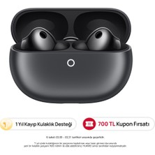 HUAWEI Freebuds Pro 5 Antrasit TWS Kulak İçi Bluetooth Kulaklık, Çift Sürücülü Yapay Zeka Gürültü Engelleme