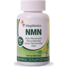 Megabiotics Nmn Beta-Nikotinamid Mononükleotid Içeren Takviye Edici Gıda 30 Kapsül